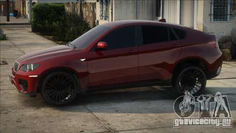 BMW X6 50i Red для GTA San Andreas