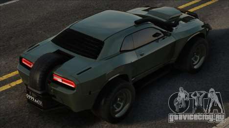 2010 Dodge Challenger SRT Military для GTA San Andreas