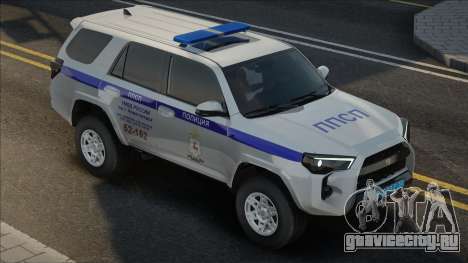 Toyota Land Cruiser Polic для GTA San Andreas