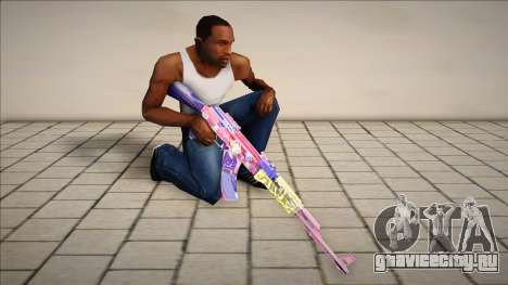 Ak47 BUNNY для GTA San Andreas