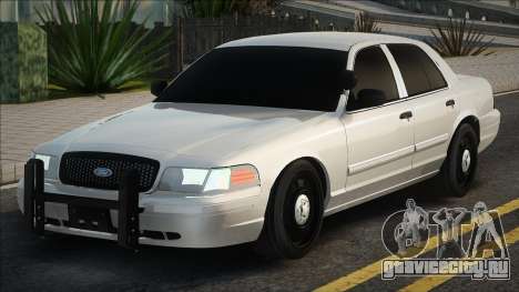 Ford Crown Victoria 2011 FJ для GTA San Andreas