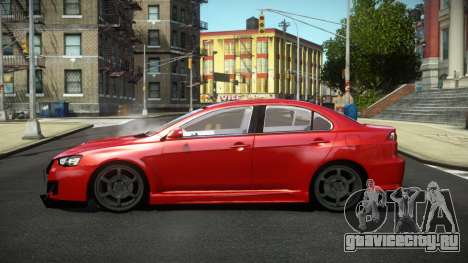 Mitsubishi Lancer Evo X WS для GTA 4