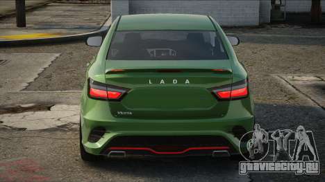 Lada Vesta Sport Green для GTA San Andreas