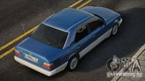 Mercedes-Benz E320 W124 Blue для GTA San Andreas