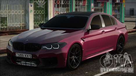 BMW M5 F90 2018 Red для GTA San Andreas