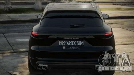 Porsche Cayenne Turbo Blacks для GTA San Andreas