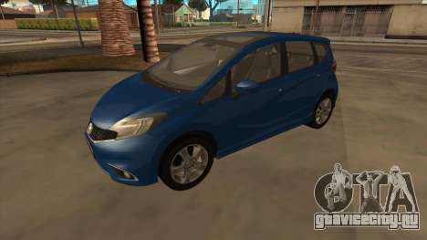 2014 Nissan Note E12 для GTA San Andreas