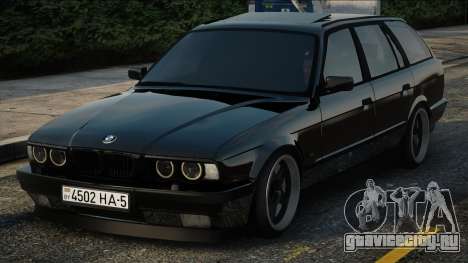 BMW e34 525i Touring 1996 Black для GTA San Andreas