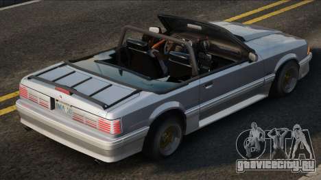 1987 Ford Mustang GT 5.0 Convertible для GTA San Andreas