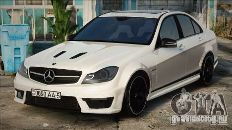 Mercedes-Benz C63 AMG WhITee для GTA San Andreas