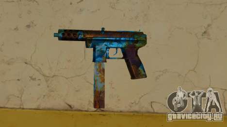 Tec-9 Texture Rusty для GTA Vice City