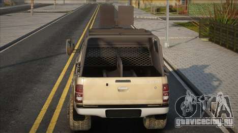 2015 Toyota Hilux VII Military Edition для GTA San Andreas