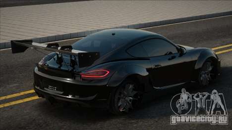 Porsche Cayman GTS 2015 Black для GTA San Andreas