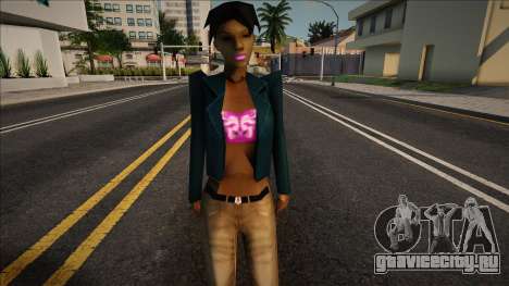 Bad Girls From Spider-Man 2 (PS2) v3 для GTA San Andreas