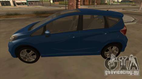 2014 Nissan Note E12 для GTA San Andreas