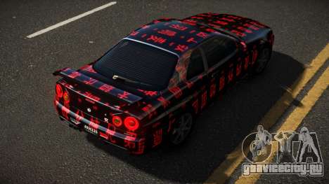 Nissan Skyline R34 Heroshi S13 для GTA 4