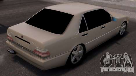 Mercedes-Benz S Sınıfı W140 Grey для GTA 4