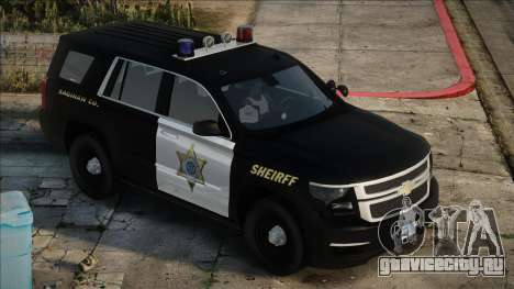 SCSO 2016 Chevy Tahoe для GTA San Andreas