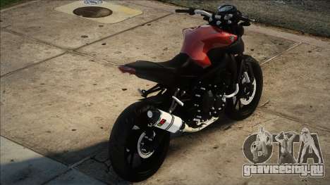 YAMAHA MT 09 ALET NALET [Realizim Motoru] для GTA San Andreas