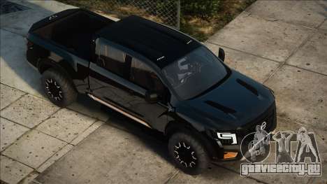 Nissan Titan 2017 Black для GTA San Andreas