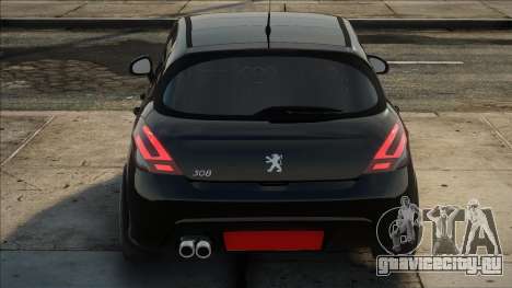 Peugeot 308 Black для GTA San Andreas