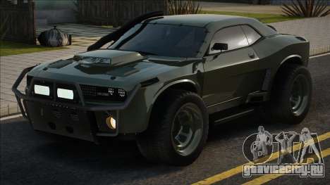 2010 Dodge Challenger SRT Military для GTA San Andreas