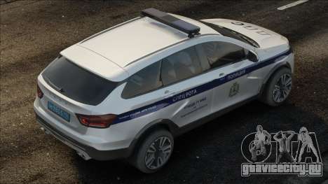 LADA Vesta SW Cross Police для GTA San Andreas