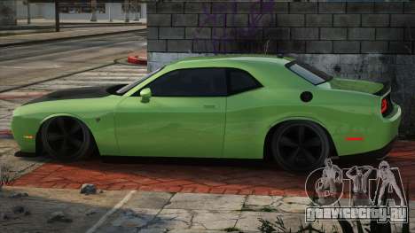 2017 Dodge Challenger Hellcat - Lime Green для GTA San Andreas