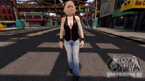 Ashley Graham (Biker) для GTA 4