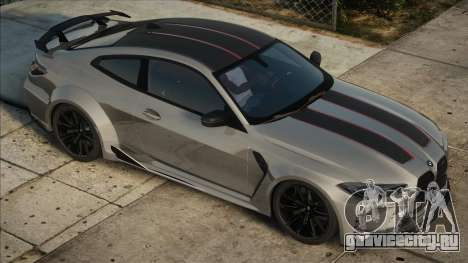 BMW M4 G82 Silver для GTA San Andreas