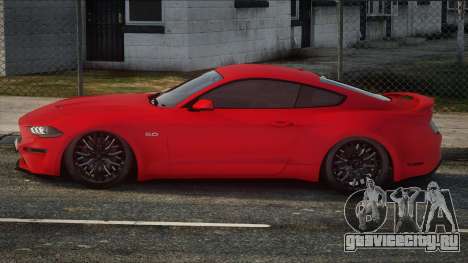 Ford Mustang GT Red для GTA San Andreas