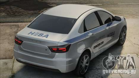 Lada Vesta в цветографике СБ Нева для GTA San Andreas