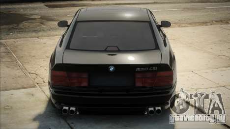 BMW 850CSI Blek для GTA San Andreas