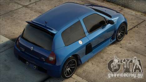 Renault Clio V6 Sport BLUE для GTA San Andreas