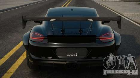 Porsche Cayman GTS 2015 Black для GTA San Andreas