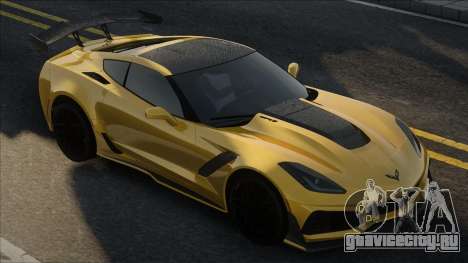 Chevrolet Corvette ZR1 2019 Yellow для GTA San Andreas