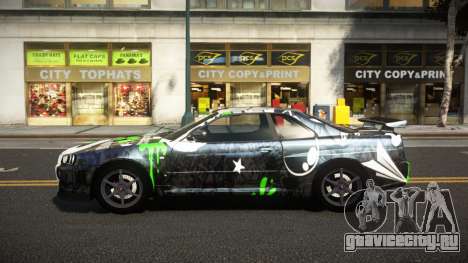 Nissan Skyline R34 Heroshi S5 для GTA 4