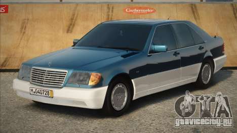 Mercedes-Benz W140 600SE Dorest для GTA San Andreas