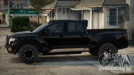 Nissan Titan 2017 Black для GTA San Andreas