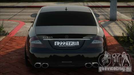 Mercedes CLS55 AMG Blek для GTA San Andreas