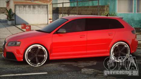 Audi RS3 Red для GTA San Andreas