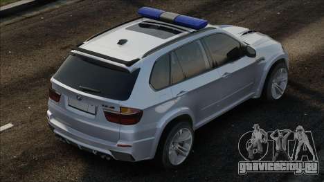 BMW X5 E70 Black Police для GTA San Andreas