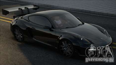 Porsche Cayman GTS 2015 Black для GTA San Andreas