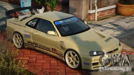 Nissan GTR-R34 TOP-SECRET Beerbaiyoke для GTA San Andreas