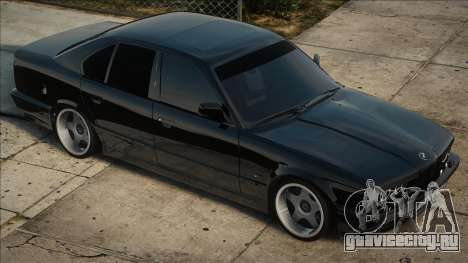 BMW E34 535i Black для GTA San Andreas