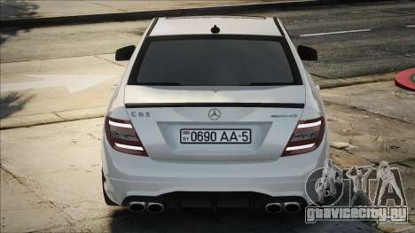 Mercedes-Benz C63 AMG WhITee для GTA San Andreas