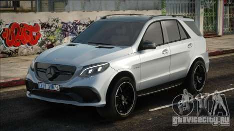 Mercedes-Benz GLE 63 Blek для GTA San Andreas