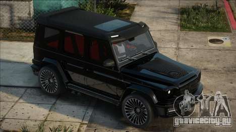 Mercedes-Benz G65 Gronos Mansory Blek для GTA San Andreas