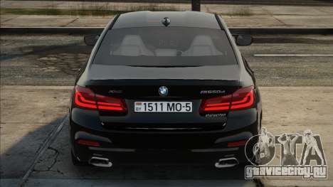 BMW G30 M550D Black для GTA San Andreas