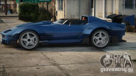 Chevrolet Corvette C3 Roadster Concept - A Wideb для GTA San Andreas